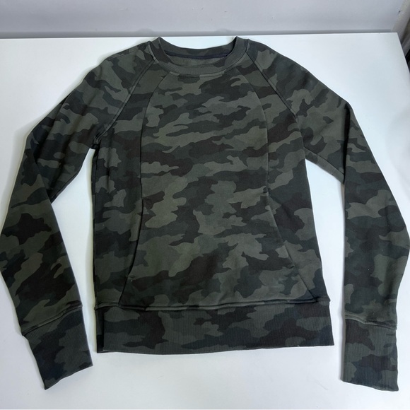 lululemon athletica Other - Lululemon Scuba Crew Incognito Camo multi grey